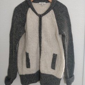 A Madewell knit sweater